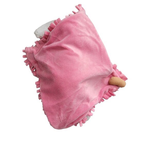 Fiesta Blanket Babies Elephant Lovey 12 inch Plush Pink Baby Blanket Stuffed Toy - Picture 3 of 8